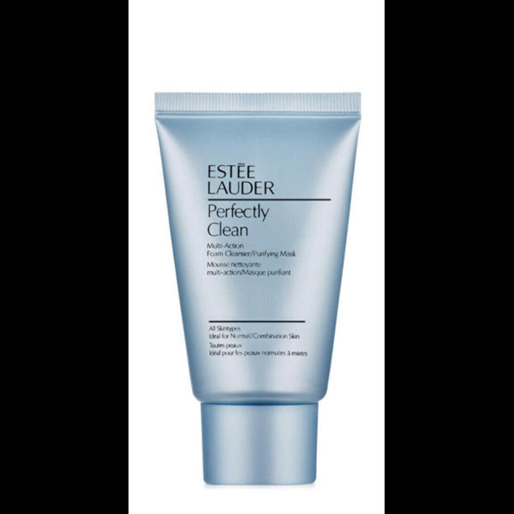 Estée Lauder Perfectly Clean Multi-Action Foam Cleanser/Purifying Mask 1 Oz New